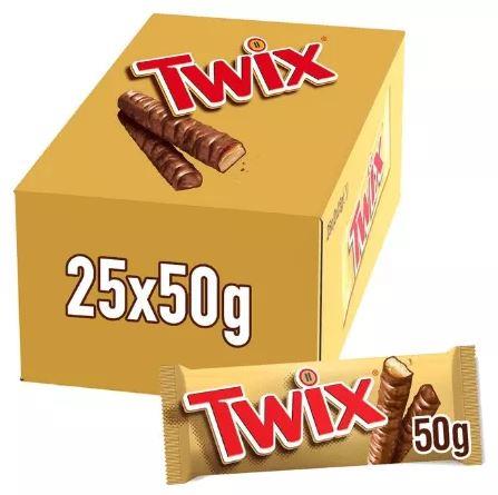 Twix Single Doos 25 x 50 Gram