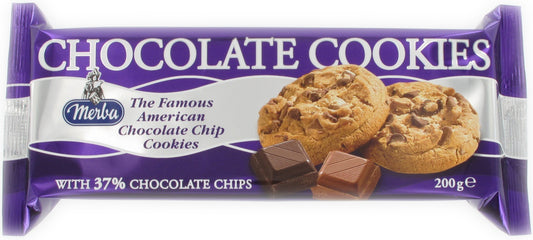 Merba Chocolade Koekjes 200 Gram