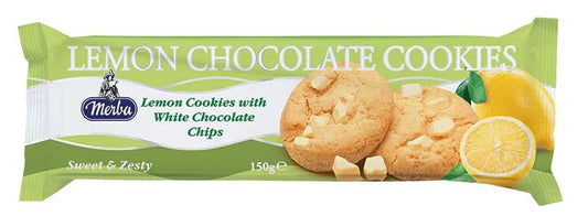 Merba Chocolade Citroen Koekjes 150 Gram