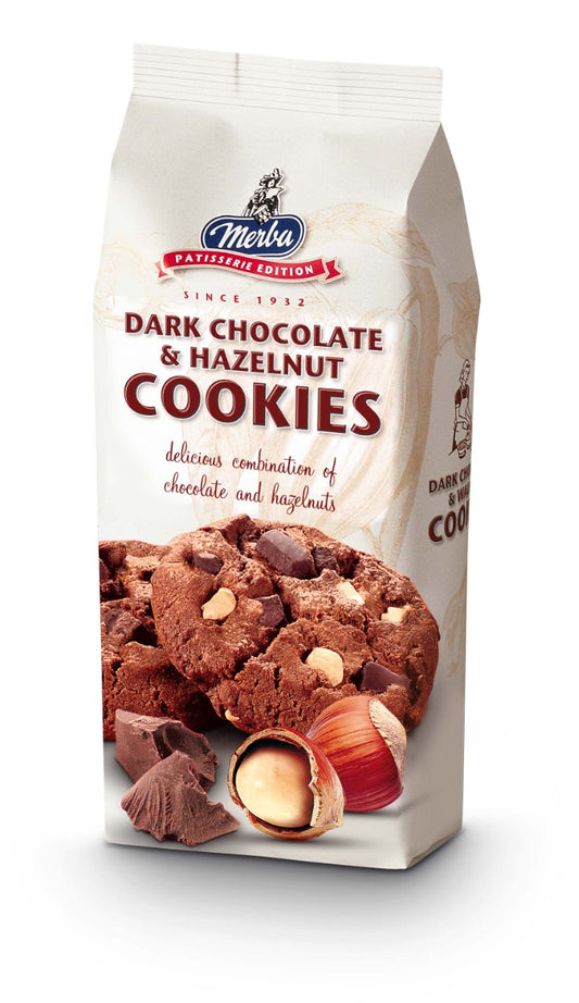 Merba Chocolade Hazelnoot Koekjes 200 Gram