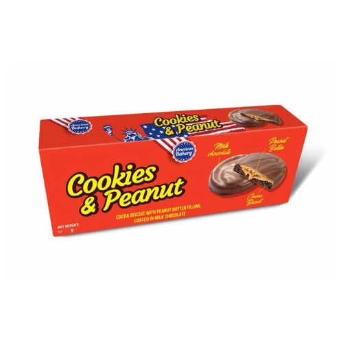 American Bakery Cookies & Peanut 96 Gram