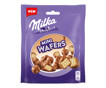 Milka Mini Waffers 8 x 110 Gram