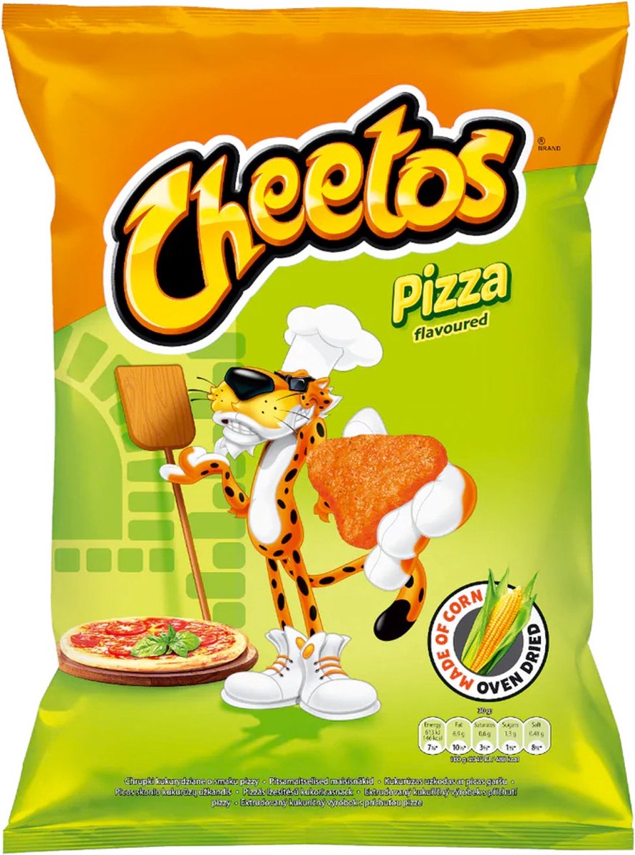 Cheetos Pizzerini Pizza 12x85 Gram