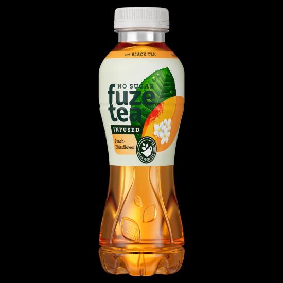 Fuze Tea Black Peach Elderflower 400ML