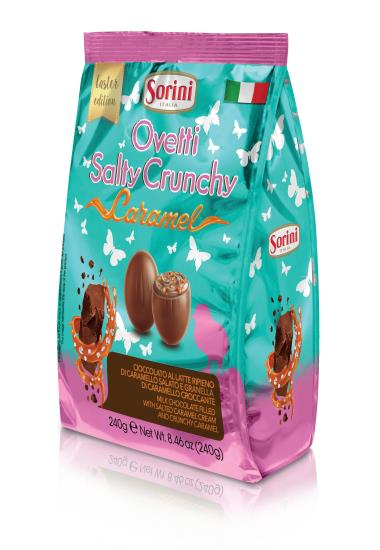 Sorini Salty Crunch Caramel Eitjes 240 Gram