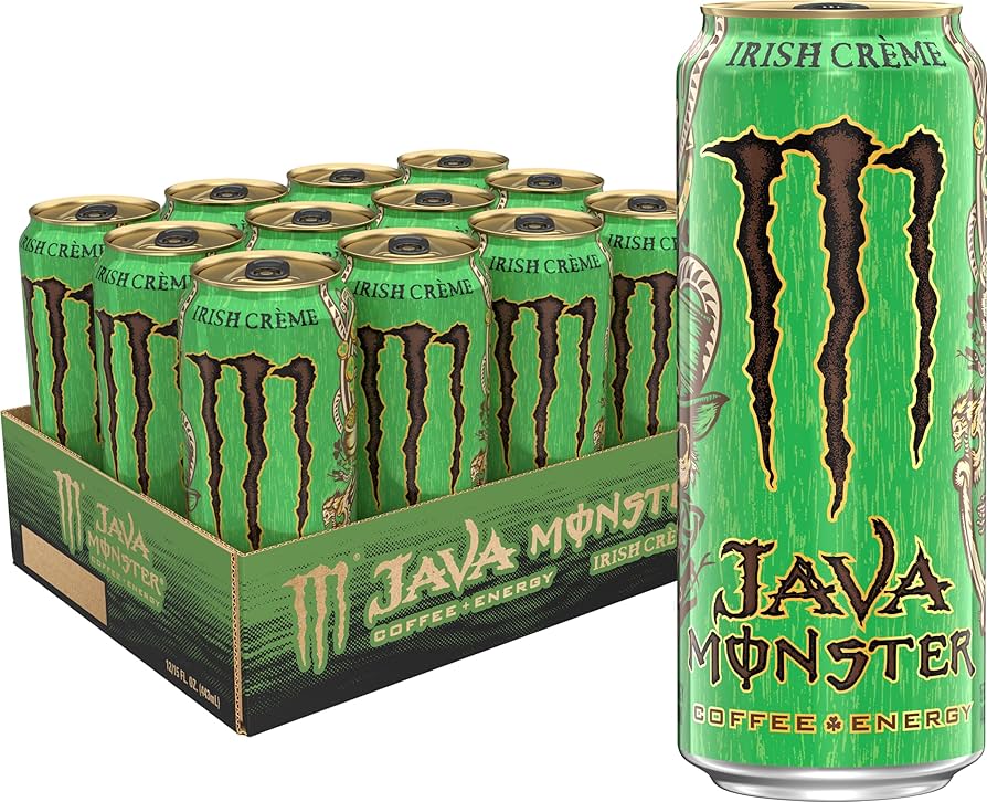 Monster Energy Java Irish Crème 12x444ml