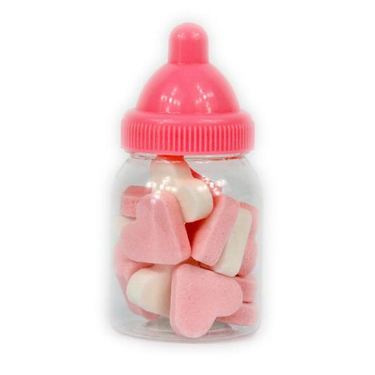 Babyfles Vruchtenhartjes Roze - 16 Stuks