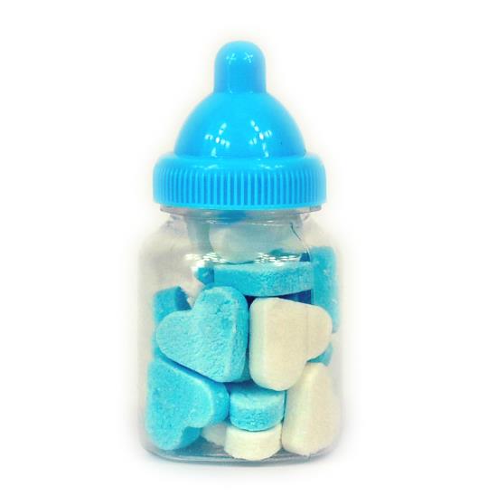 Babyfles Vruchtenhartjes Blauw - 16 Stuks