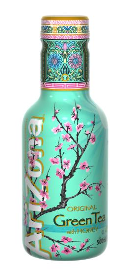 Arizona Green Tea Fles 0.5L