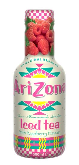 Arizona Iced Tea Raspberry Fles 0,5L
