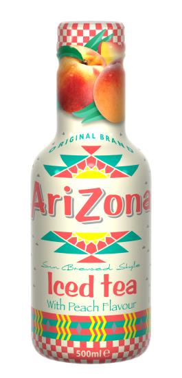 Arizona Peach Ice Tea Fles 0.5L