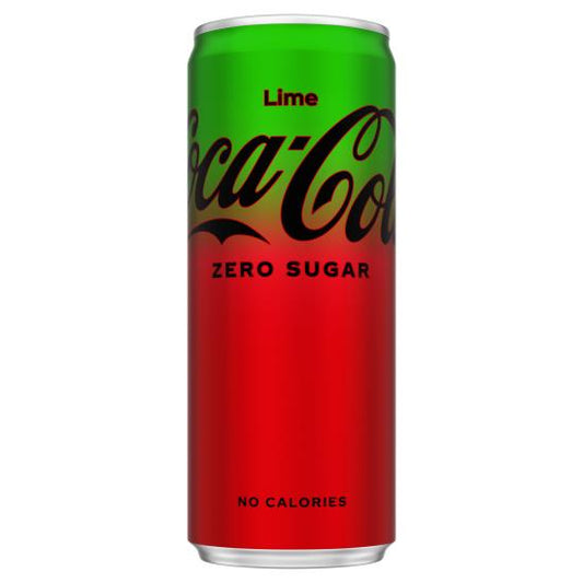 Coca Cola Lime Zero Tray 12 x 25CL