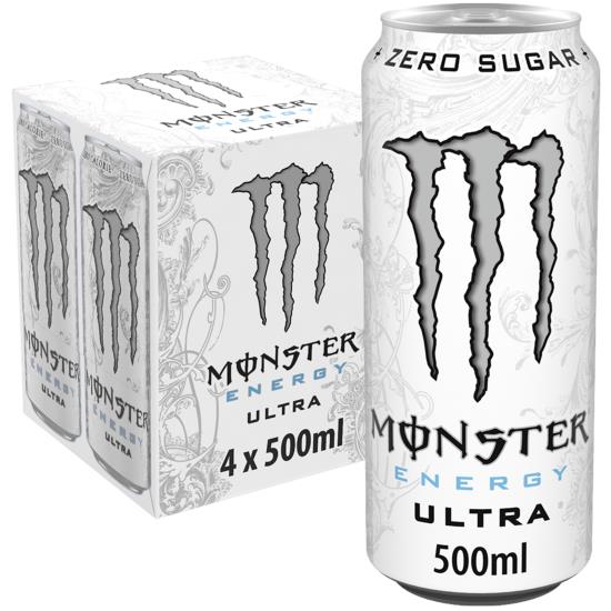Monster Ultra White 6 x 4-Pack 500ML