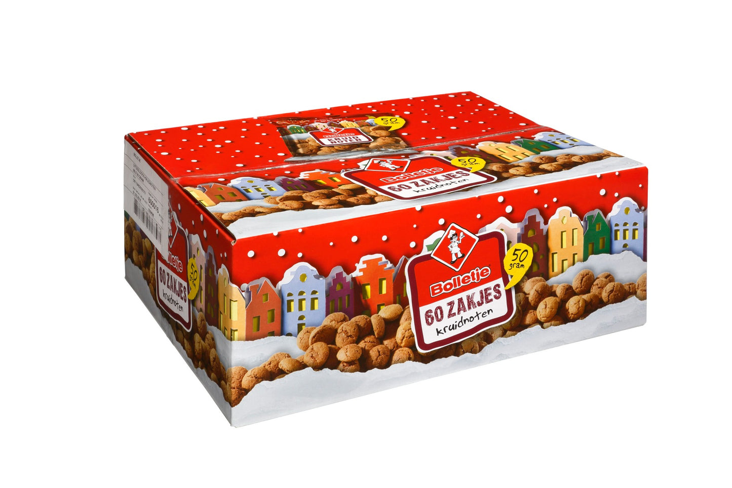 Bolletje Kruidnoten In Zakjes 60 x 50 Gram