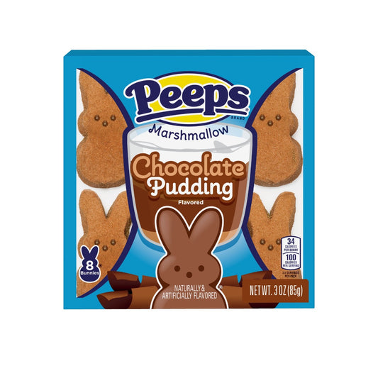 8 Choco Pudding Marshmallow Bunnies - Doos 40 x 85 Gram