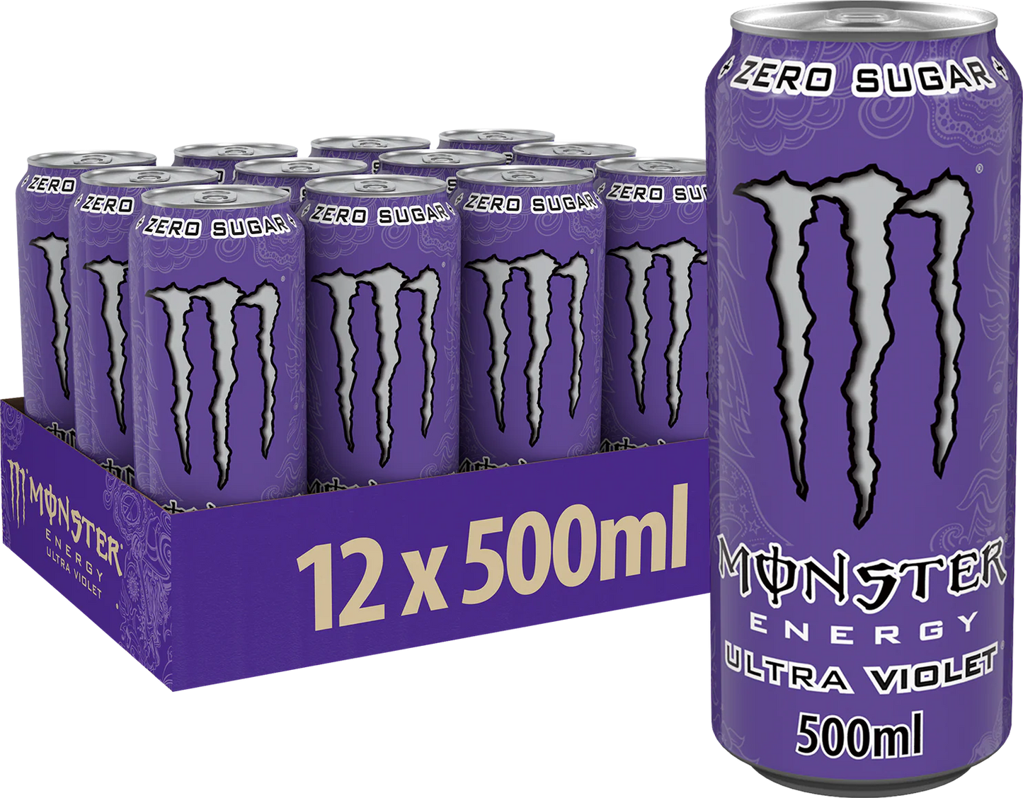 Monster Ultra Violet Tray 12 x 500ML