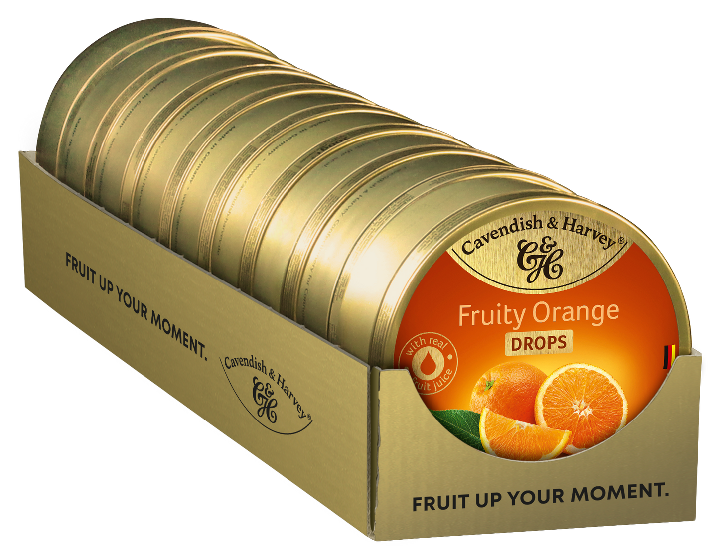 Cavendish & Harvey Fruity Orange 9 x 200 Gram