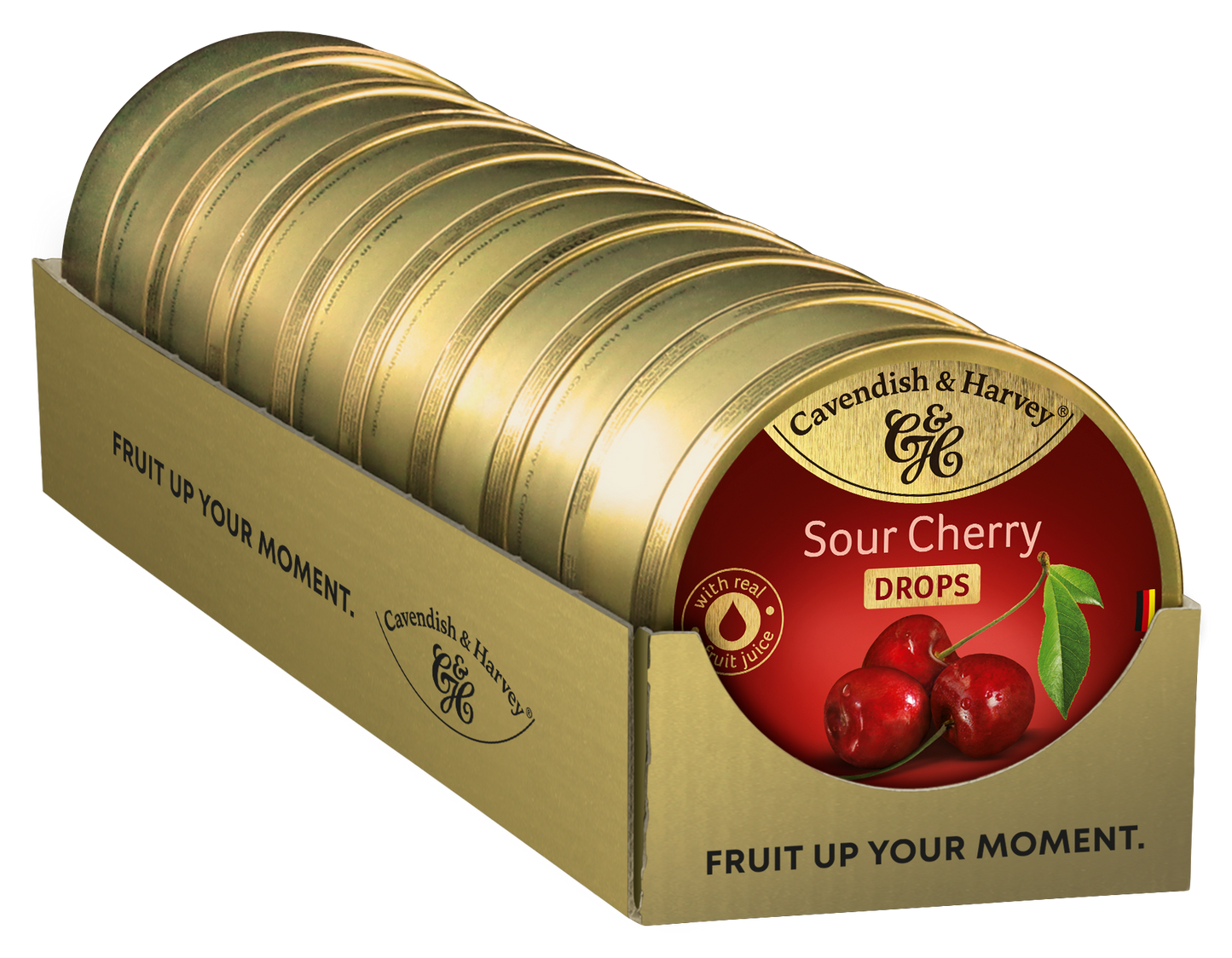 Cavendish & Harvey Sour Cherry 9 x 200 Gram
