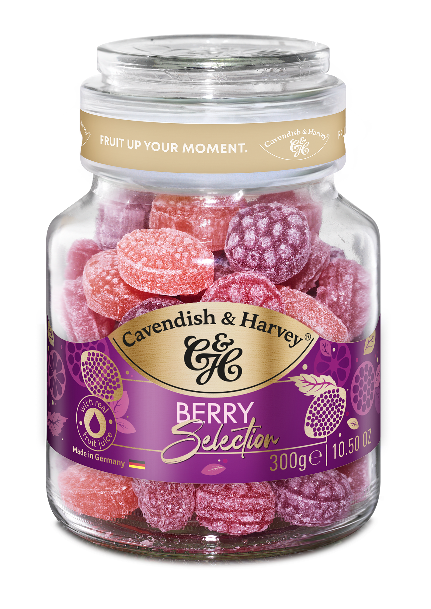 Cavendish & Harvey Berry Selectie Jar 300 Gram