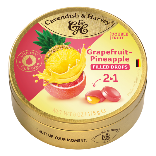 Cavendish & Harvey Doublefruit Grapefruit Pineapple 175 Gram