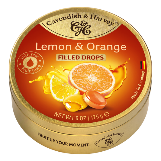 Cavendish & Harvey Lemon Orange 9 x 200 Gram