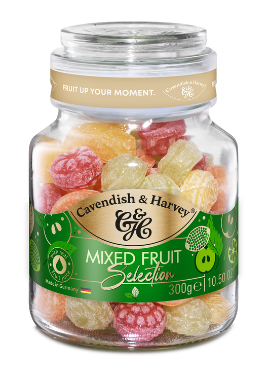 Cavendish & Harvey Mixed Fruit Jar 300 Gram