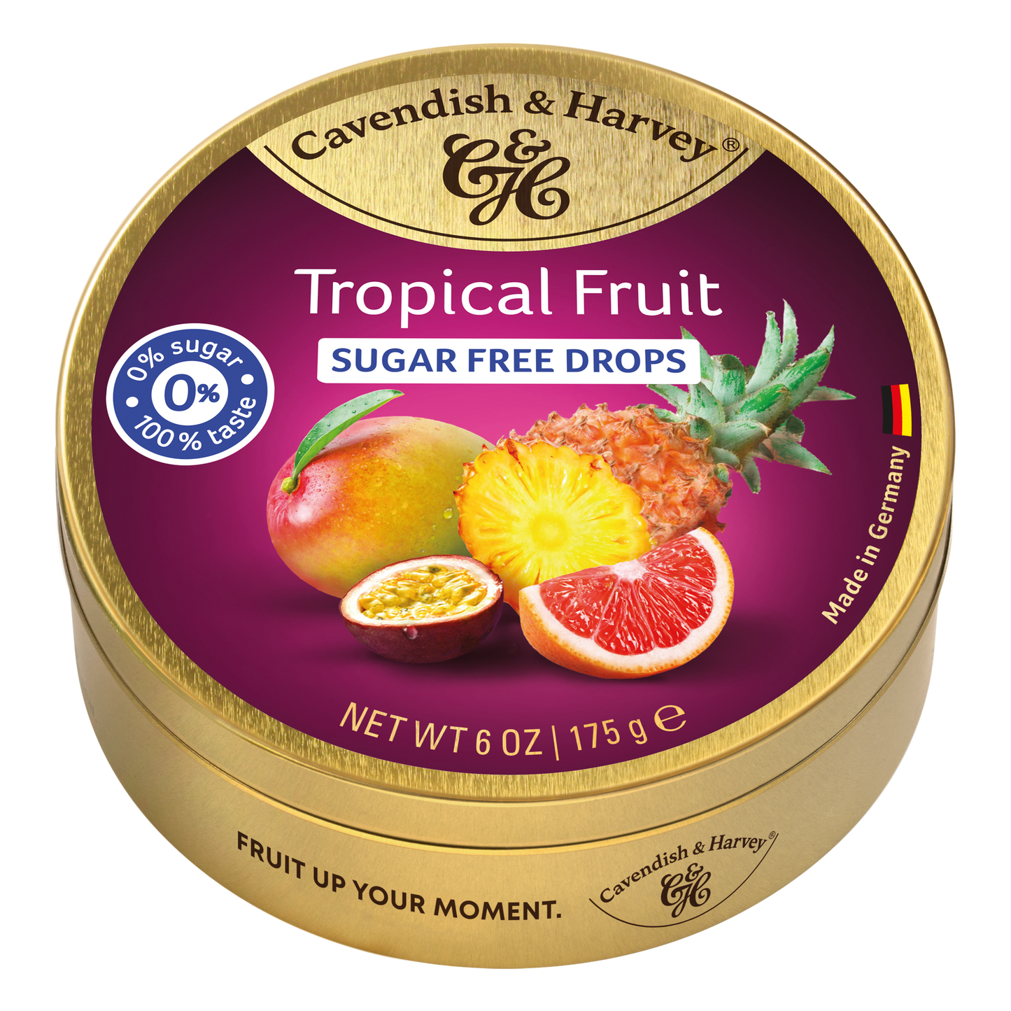 Cavendish & Harvey Tropical Suikervrij 175 Gram