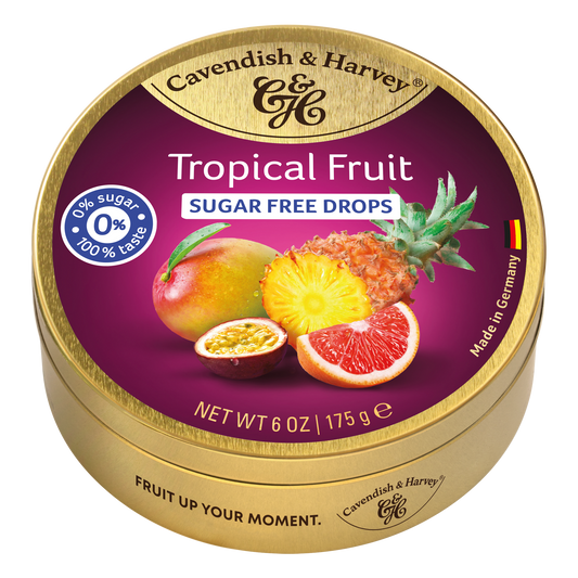 Cavendish & Harvey Tropical Suikervrij 175 Gram