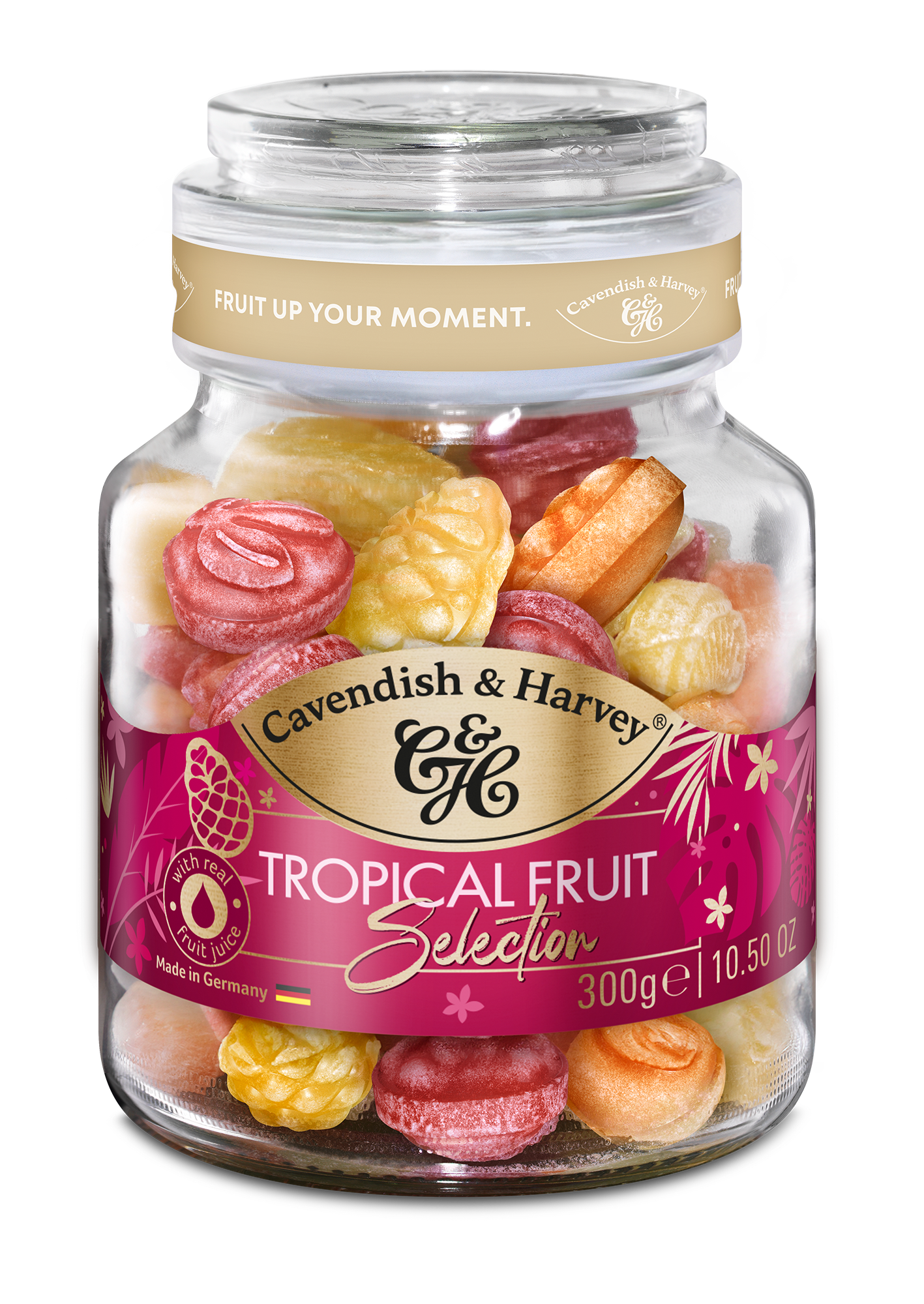 Cavendish & Harvey Tropical Jar 300 Gram