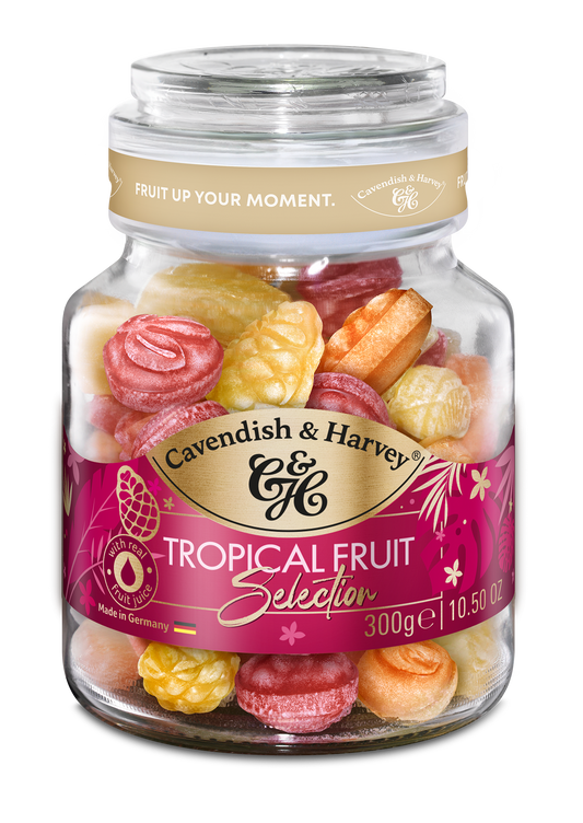 Cavendish & Harvey Tropical Jar 300 Gram