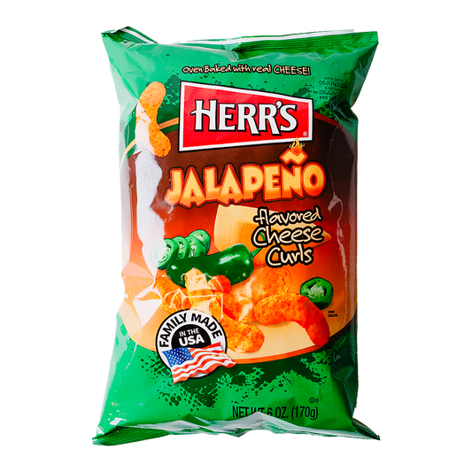 Herr's Jalapeno Cheese Curls 170 Gram