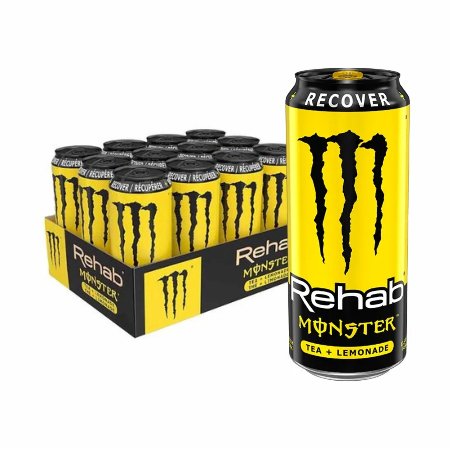 Monster Rehab Lemon Tray 12 x 500ML