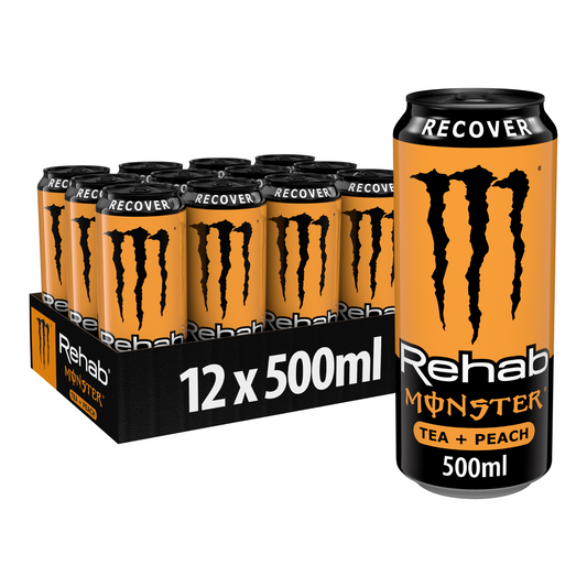 Monster Energy Rehab Peach 12x500ML
