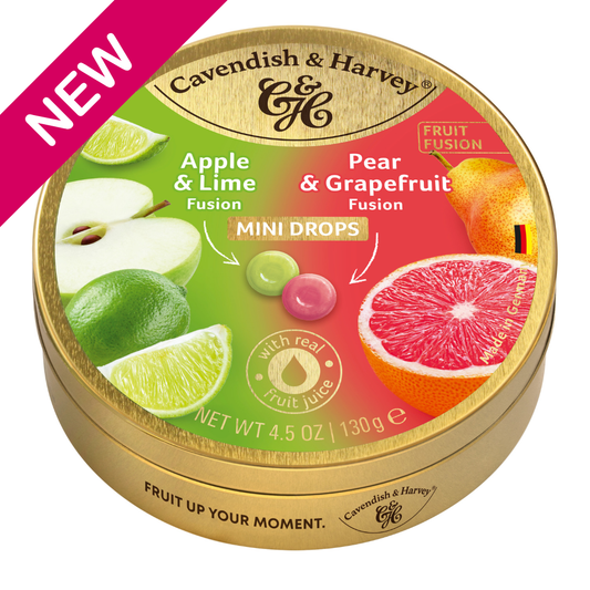 Cavendish & Harvey Apple/Lime & Pear/Grapefruit 130 Gram