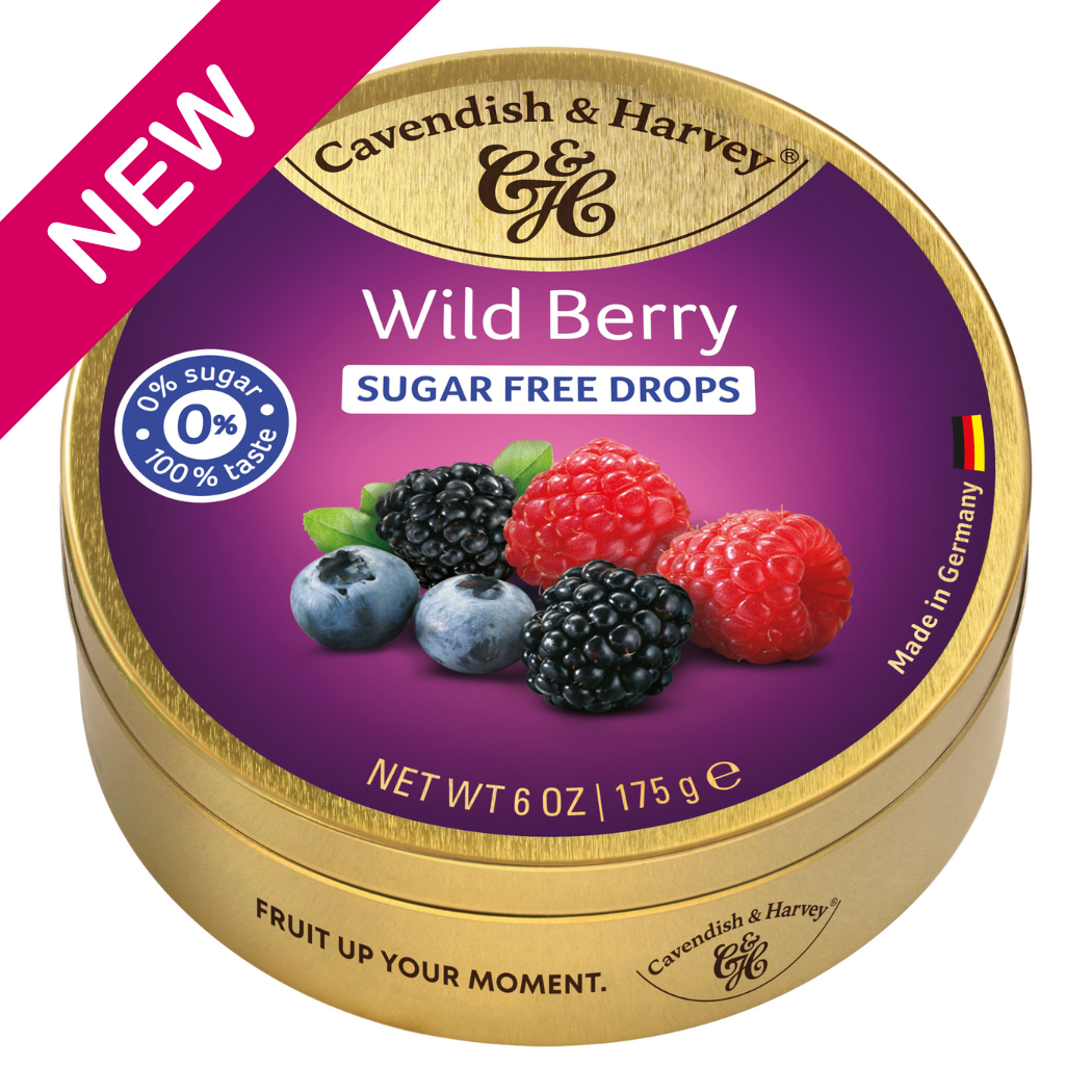 Cavendish & Harvey Suikervrij Wild Berry 175 Gram