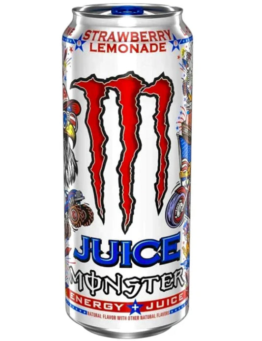 Monster Strawberry Lemonade 473ML