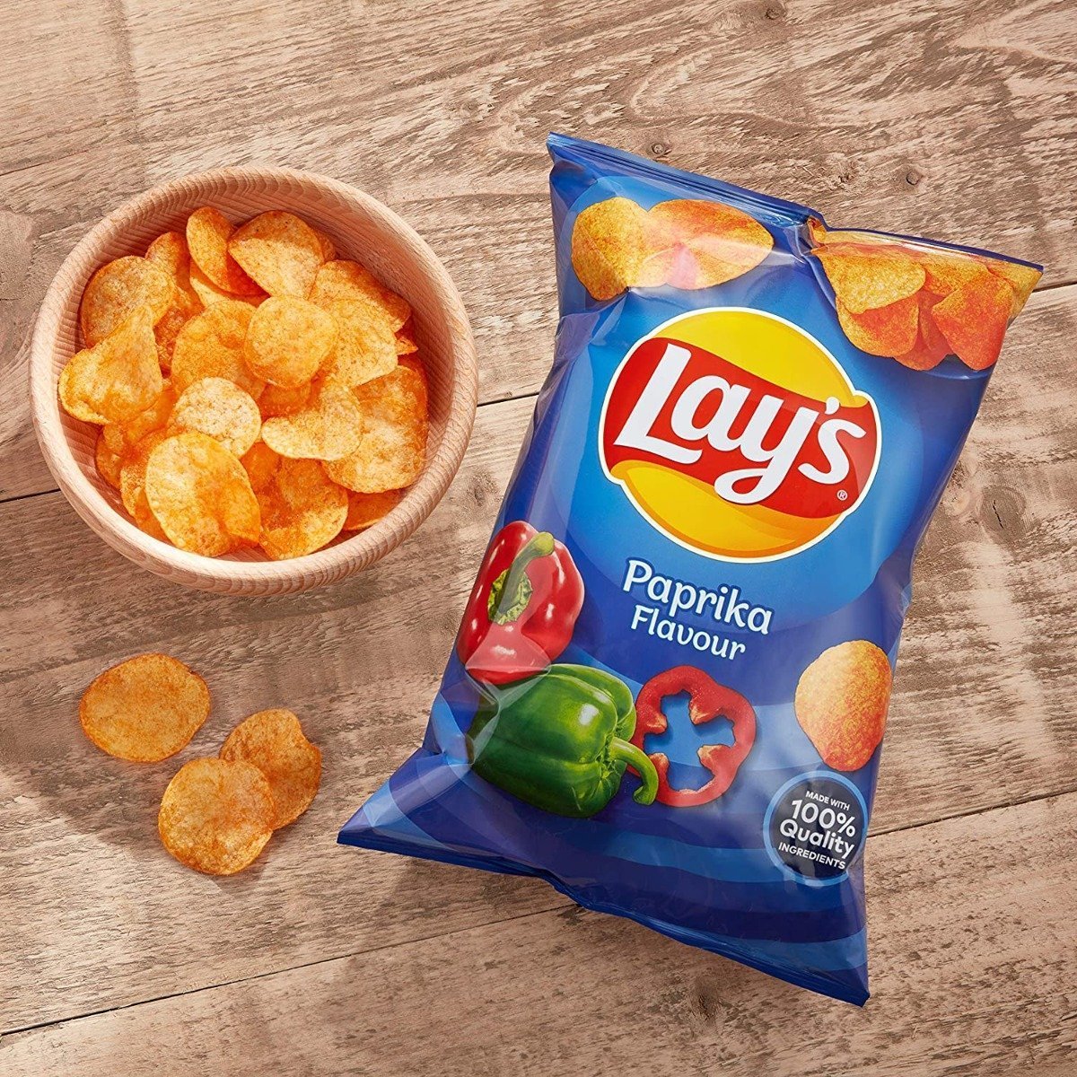 Lays Paprika Chips Doos - 20 x 40 Gram