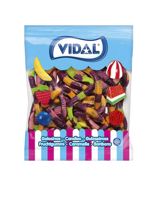 Vidal Mega Snoep Slangen 1 Kilo
