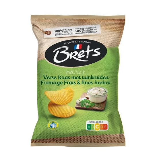 Brets Kaas & Verse Kruiden Chips 125 Gram