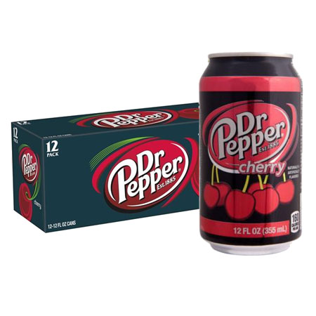 Dr Pepper Cherry Tray - 12 x 355 ml