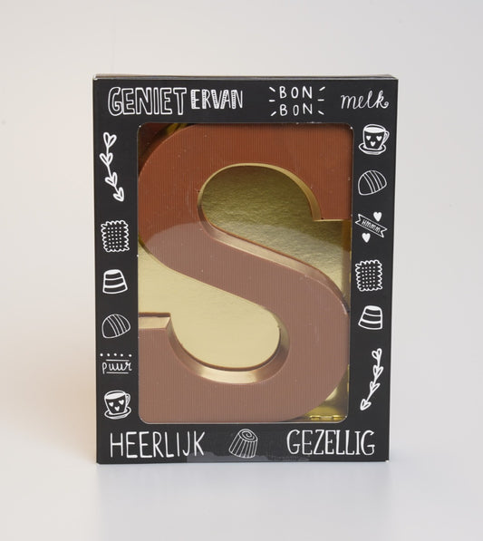 Chocoladeletter S 150 Gram