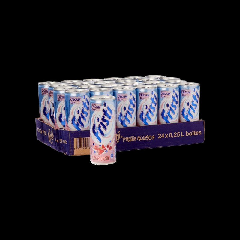 Fristi Rood Fruit Blik 24 x 250ML
