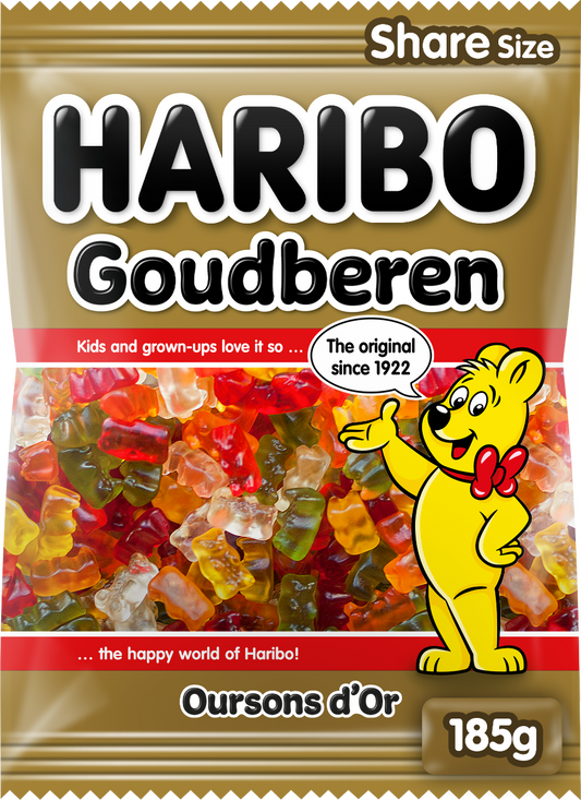 Haribo Goudberen 185 Gram