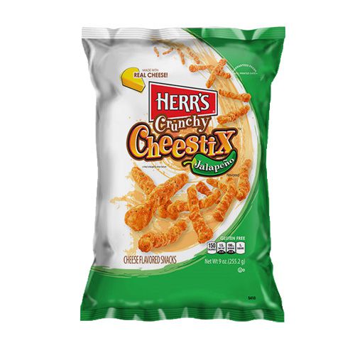 Herr's Jalapeno Crunchy Cheese Sticks 255 Gram