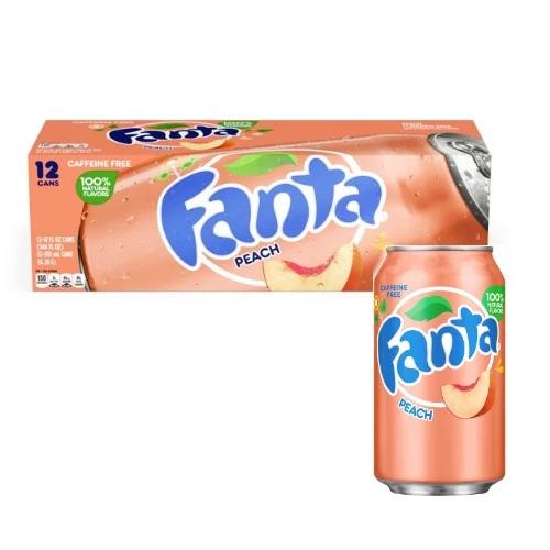 Fanta Peach Tray - 12 x 355 ml