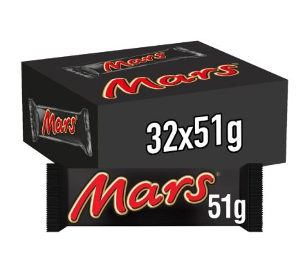 Mars Single 32 x 51 Gram