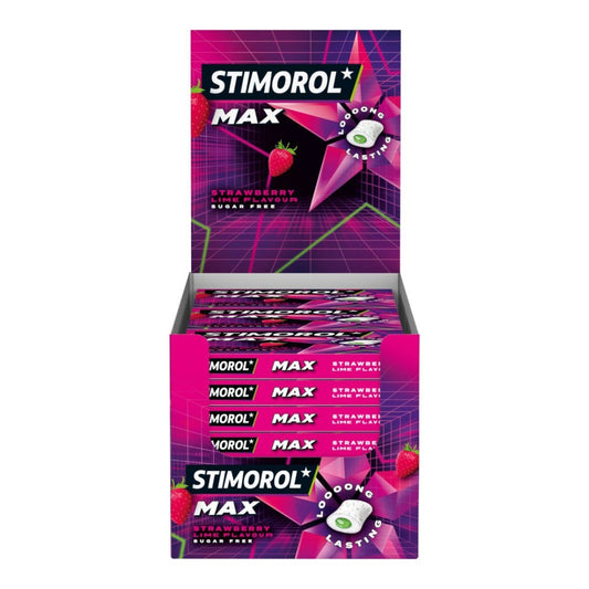Stimorol Max Splash Strawberry Lime - 1 Stuk