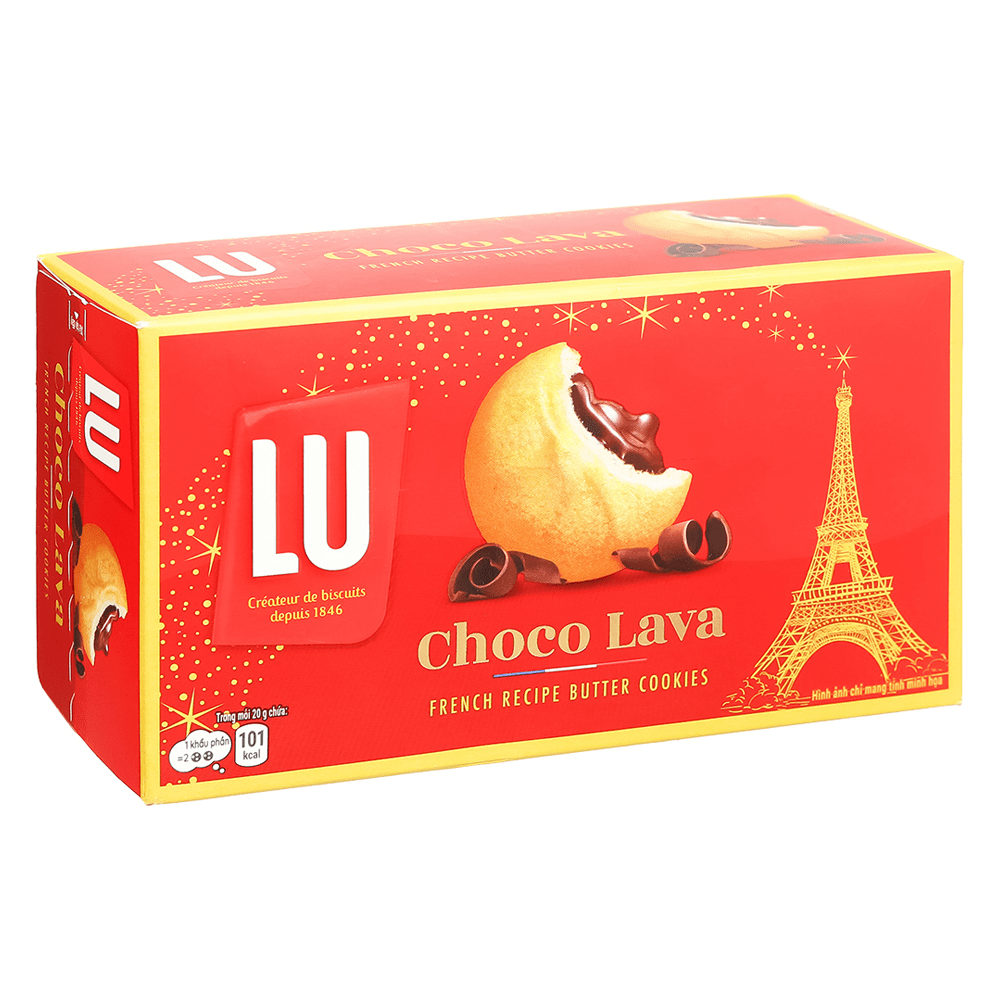 Lu Choco Lava Butter Cookies 80 Gram