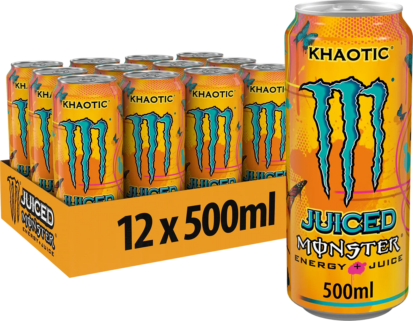 Monster Juiced Khaotic Tray 12 x 500ML
