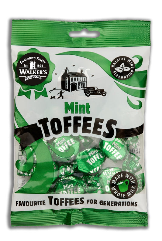 Walkers Mint Toffees - 150 Gram